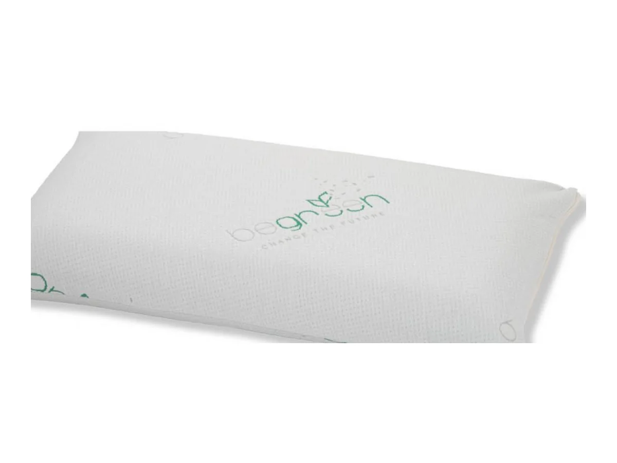 Guanciale Begreen con fodera in tessuto da PET riciclato