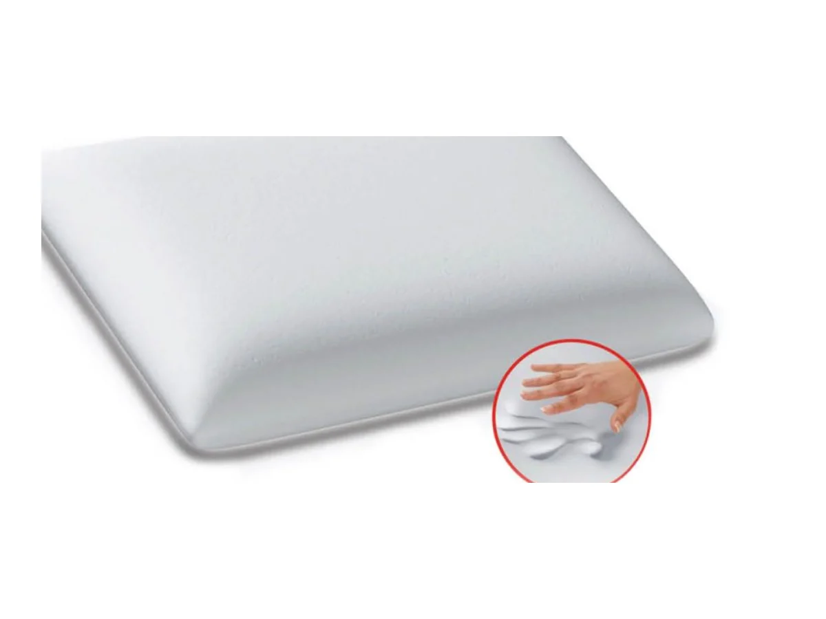 Guanciale a saponetta in memory foam – Maraflex Stabio