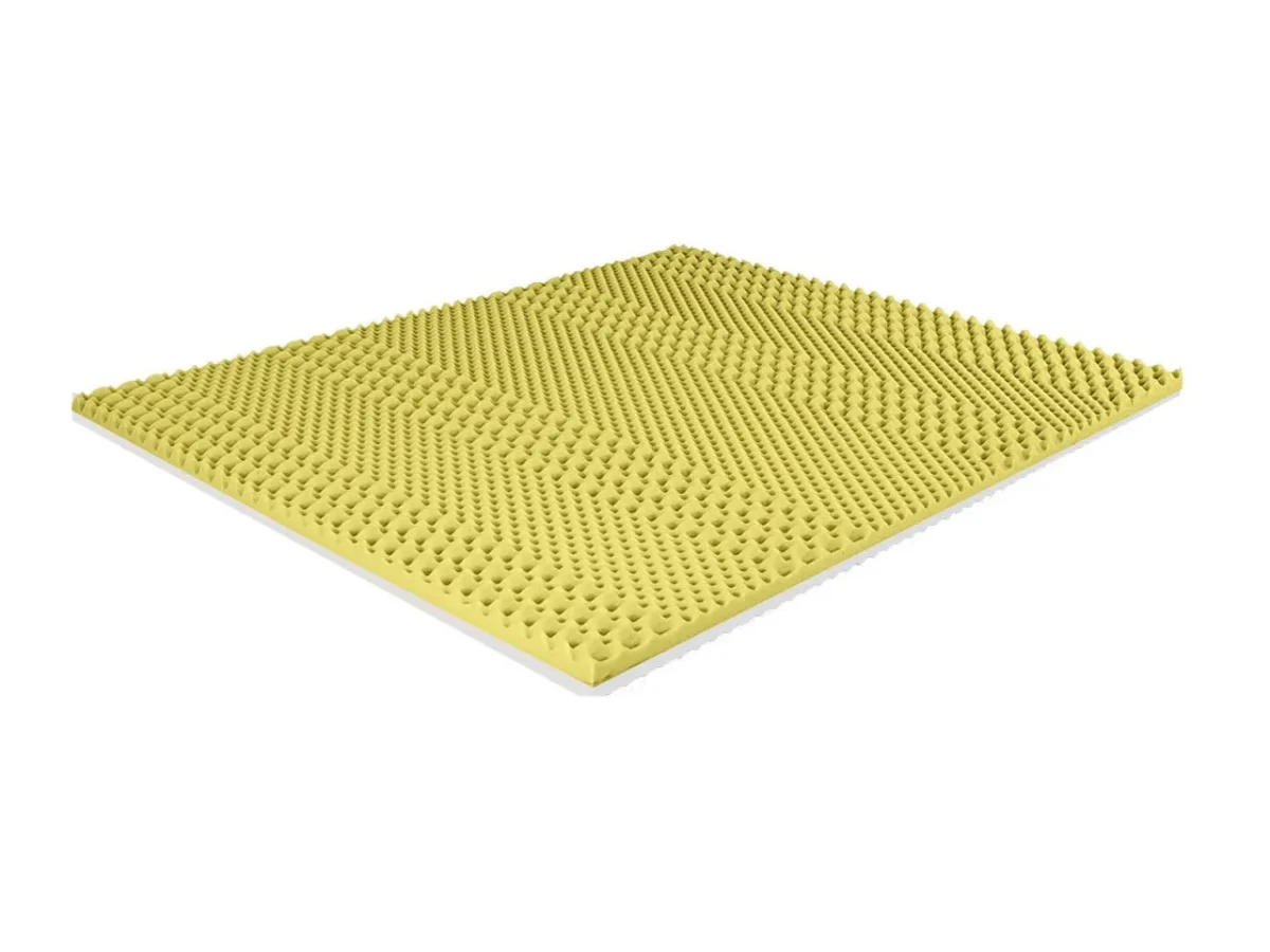 Lastra del Topper Memory antifiamma in memory foam e poliuretano
